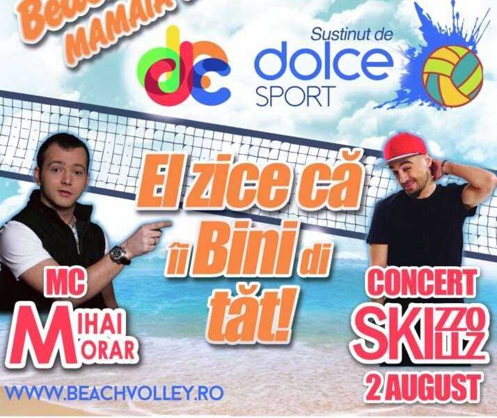 poster turneu volei pe plaja momentos