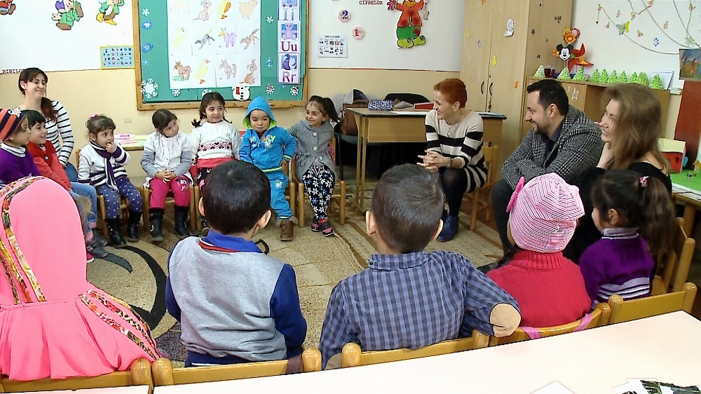 Catalin Maruta profesor pentru o zi