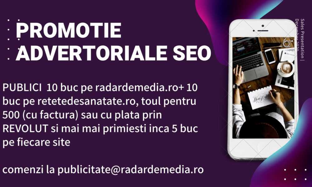 PROMOTIE ADVERTORIALE SEO 1