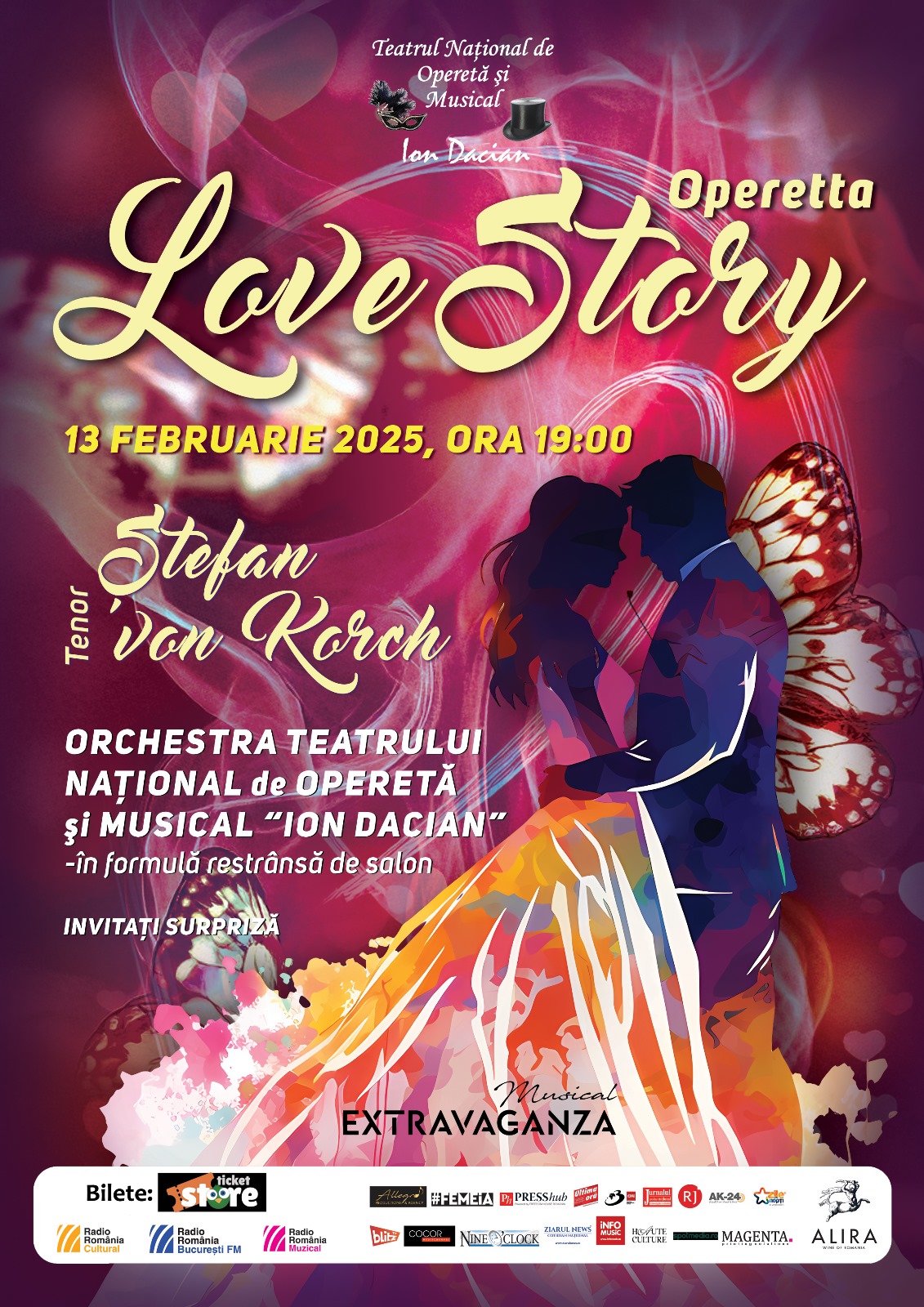 Operetta LOVE STORY – Concert extraordinar 180 Operetta Love Story