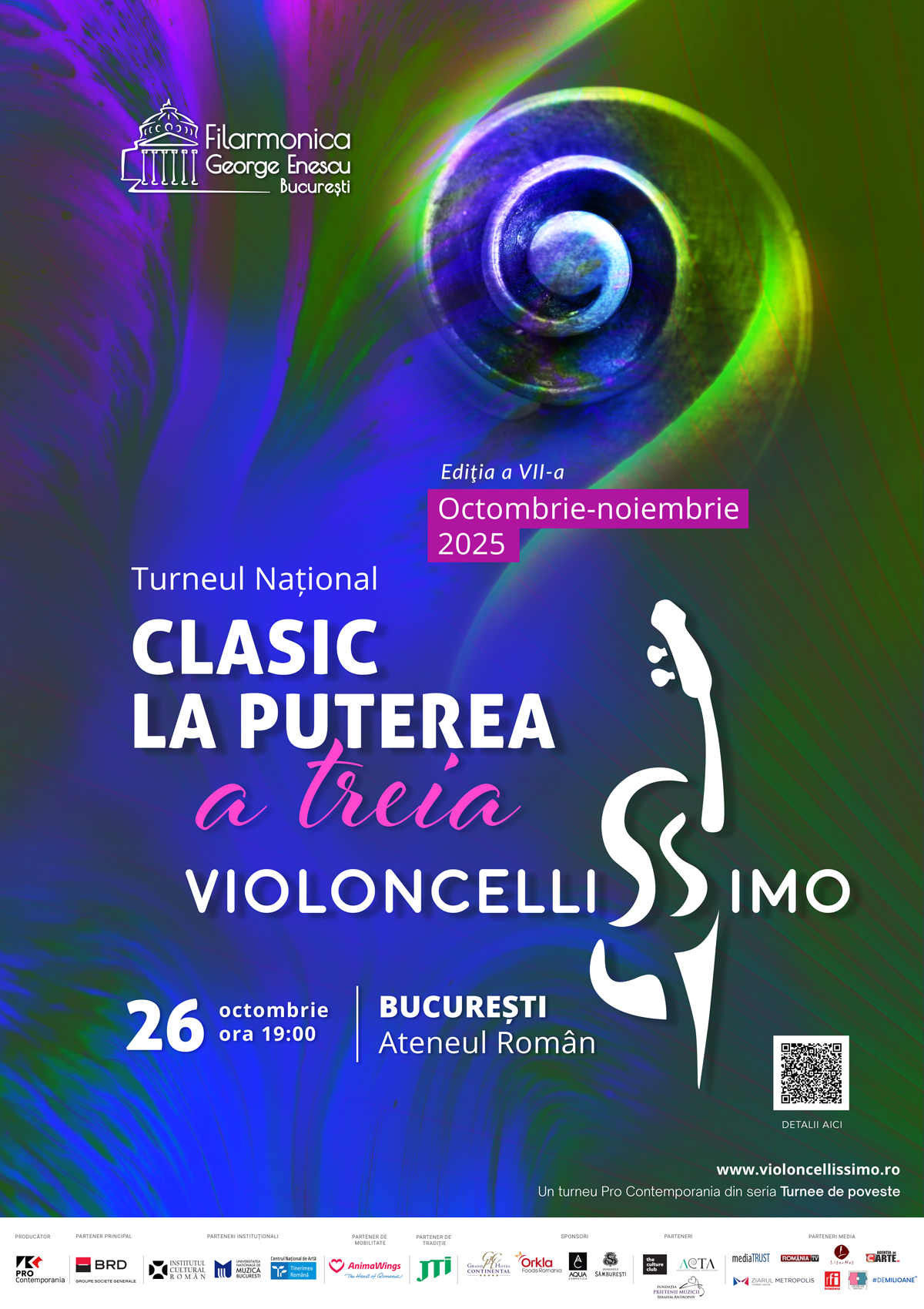 Afis Ateneu Violoncellissimo 2025