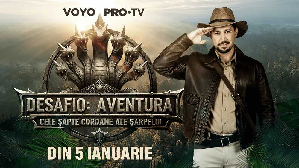 DAN PAVEL Aventura care te rupe in doua Desafio are premiera la PRO TV. Daniel Pavel anunta transformari socante