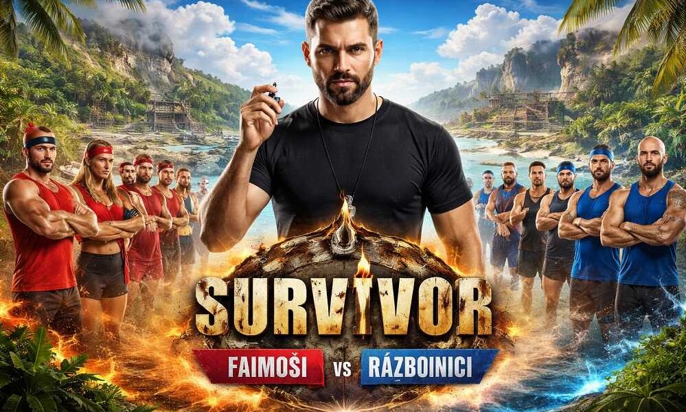 PREMIERA Adi Vasile da fluierul de start in cel mai asteptat reality show al momentului SURVIVOR – FAIMOSI vs RAZBOINICI