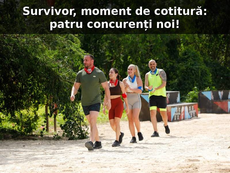 Se schimba tot la Survivor Marian Godina si inca 3 nume noi intra in triburi in acest weekend