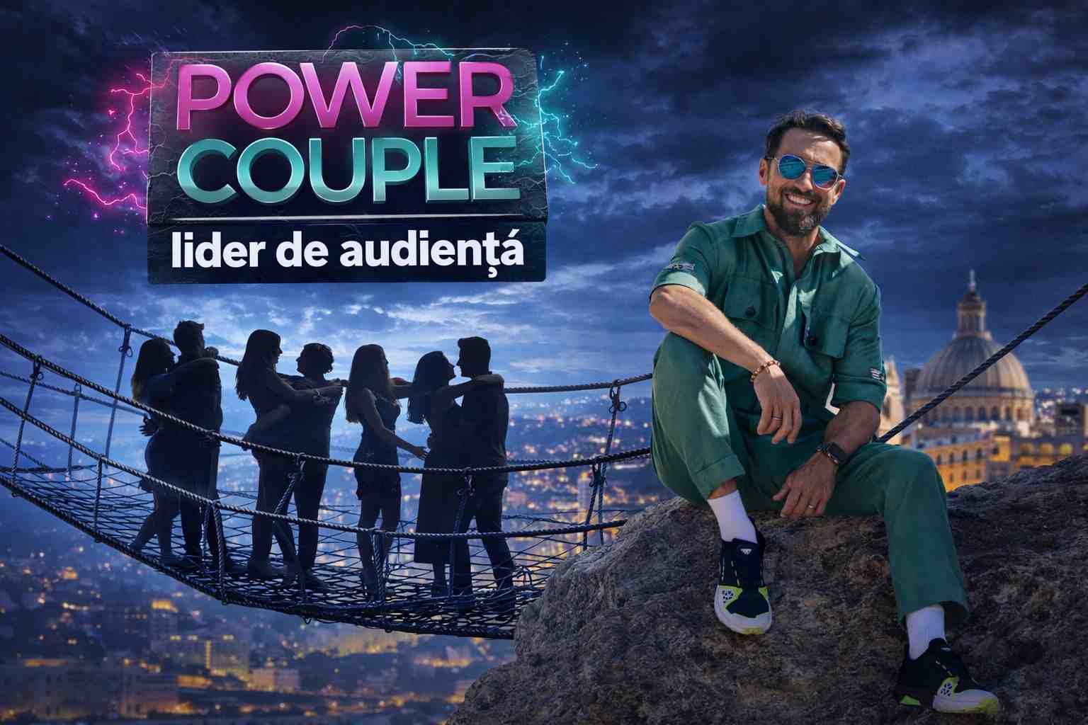 Noaptea care schimbă totul! Power Couple domină audiențele și trimite un cuplu la limită 61 Paul Capoli lider de urgenta antena 1