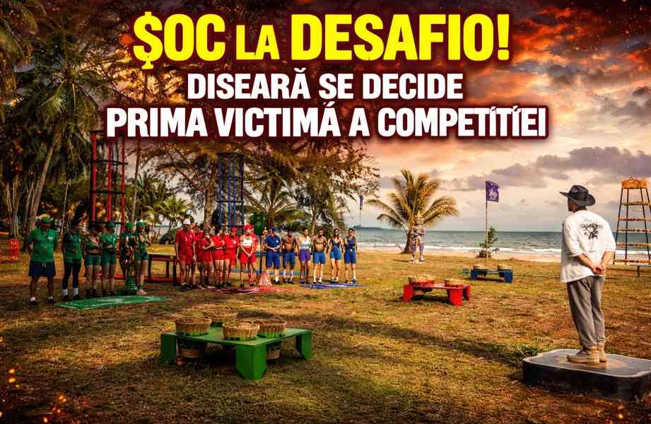 Ruptura in echipe nervi la maximum Eliminare dramatica la Desafio de la PRO TV