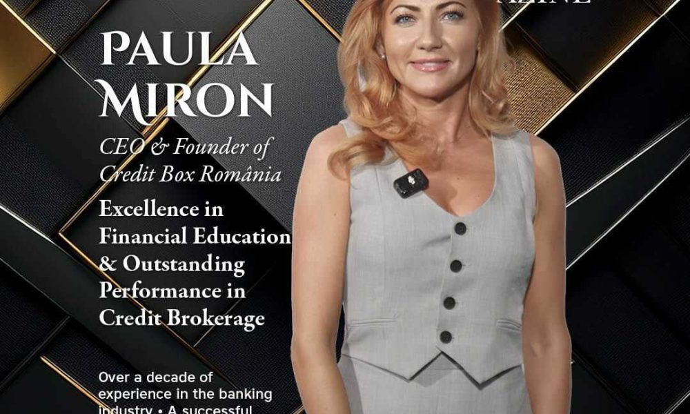 Paula Miron CEO Founder al Credit Box Romania