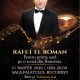 Rafet El Roman, superstarul muzicii romantice turcești, concertează pe 31 martie, în premieră, la Sala Palatului 101 Poster concert Rafet El Roman