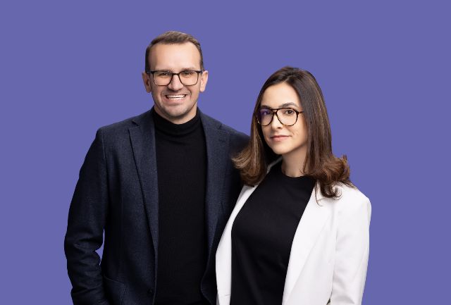 GRF Bogdan Tomoiaga Presedinte CA si Irina Ciocan Stanescu CEO