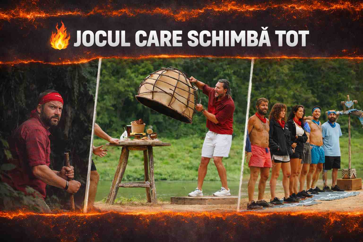 SURVIVOR EXILUL DEVINE COSMAR zgomote STRANII tensiuni SCAPATE DE SUB CONTROL si un joc care poate DISTRUGE tot