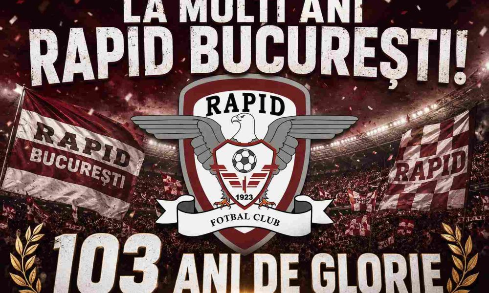 rapid bucuresti 103 ani 100kb