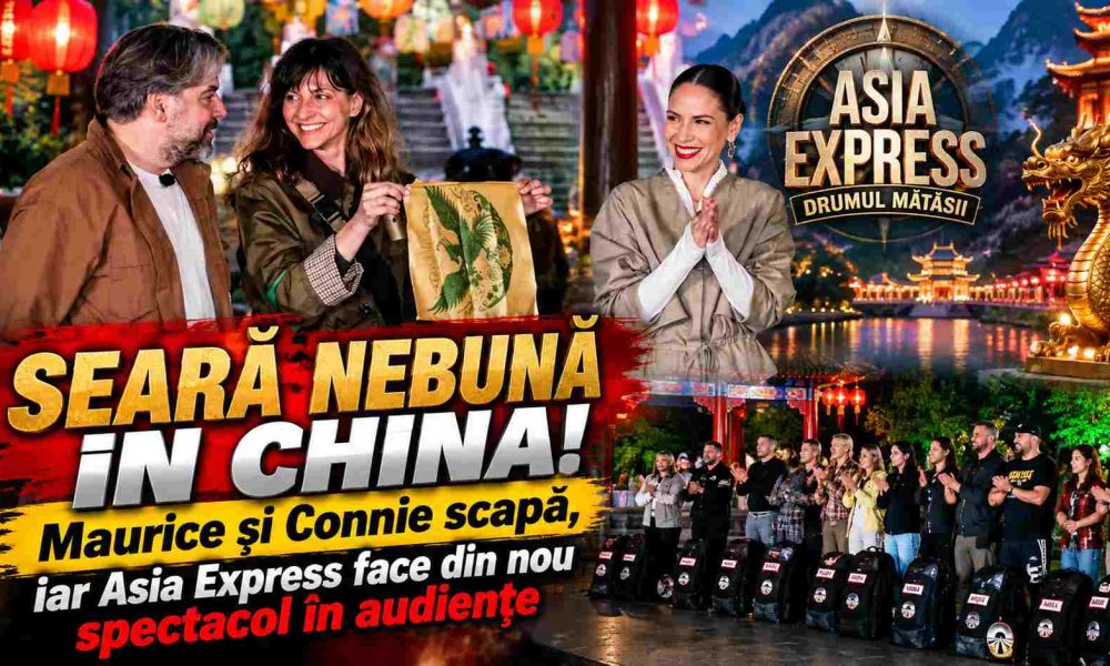 Asia Express lider din nou de audienta