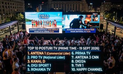 MACEL IN PRIME TIME „Insula Iubirii loveste devastator iar PRO TV se agata de primul loc. Razboi total pentru audiente