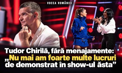 PREMIERA DISEARA „O sa fie o bataie crunta Tudor Chirila arunca manusa la Vocea Romaniei
