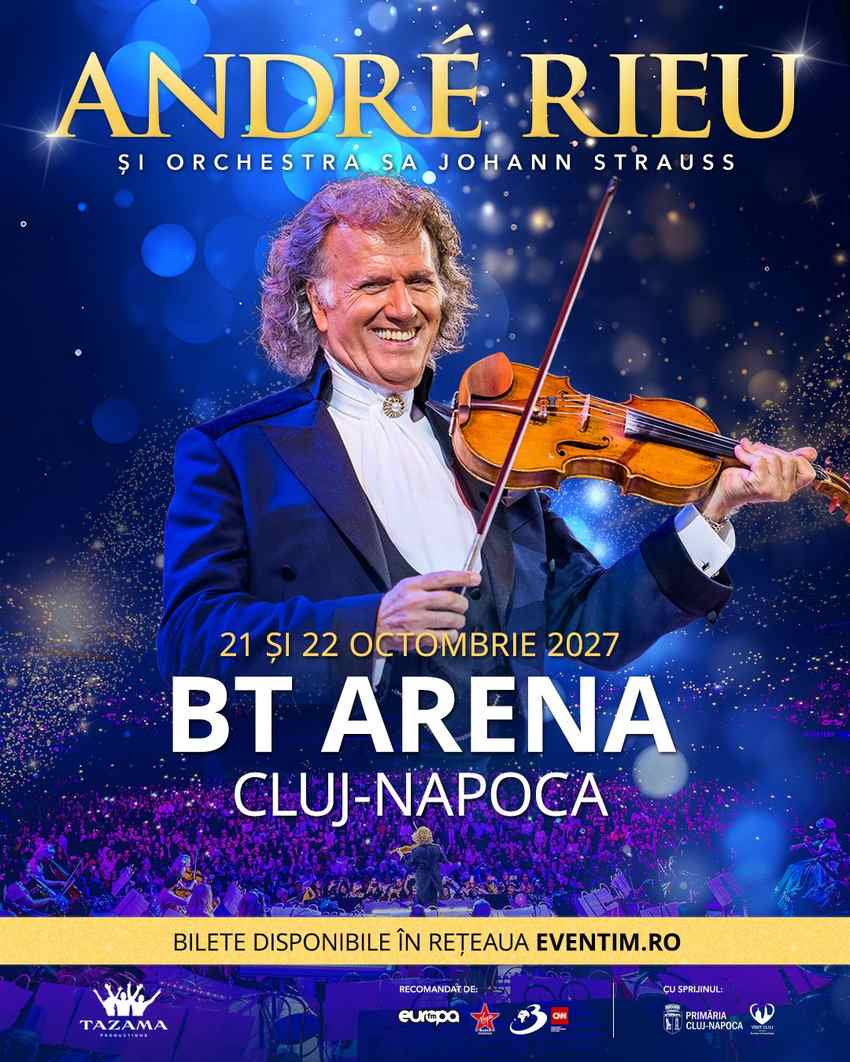 🎻✨ Magia valsului cucerește din nou România! André Rieu revine la Cluj pentru două seri de poveste în 2027 61 AndreRieu Cluj 100KB