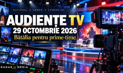 Audiente TV 29 octombrie 2026