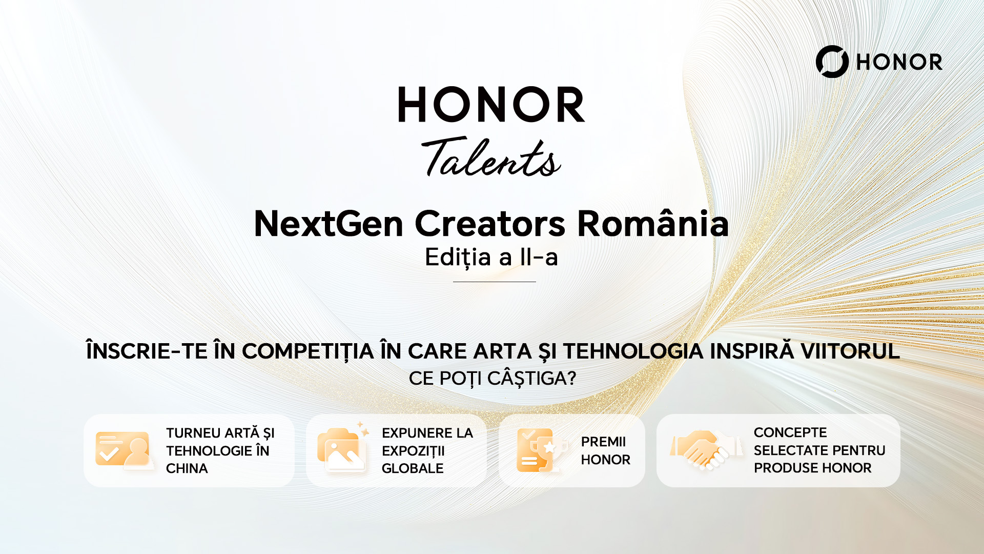 HONOR lansează a doua ediție HONOR Talents – NextGen Creators România și invită tinerii artiști și designeri să își înscrie lucrările 60 HONOR Talents NextGen Creators Romania ed. II 2026 27