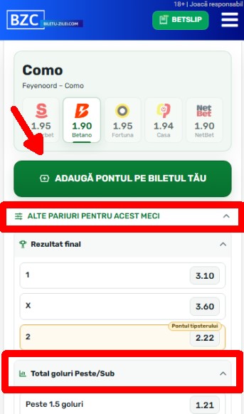 Pariază mai ușor ponturi de la experți cu Bet Slip-ul de la biletu-zilei.com 62 img2